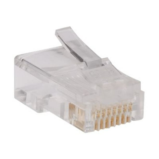 Installerparts RJ45 Cat.5E Shielded Plug Stranded 50 Micron 100pk Installerparts RJ45 Cat.5E Shielded Plug Stranded 50 Micron 100pk